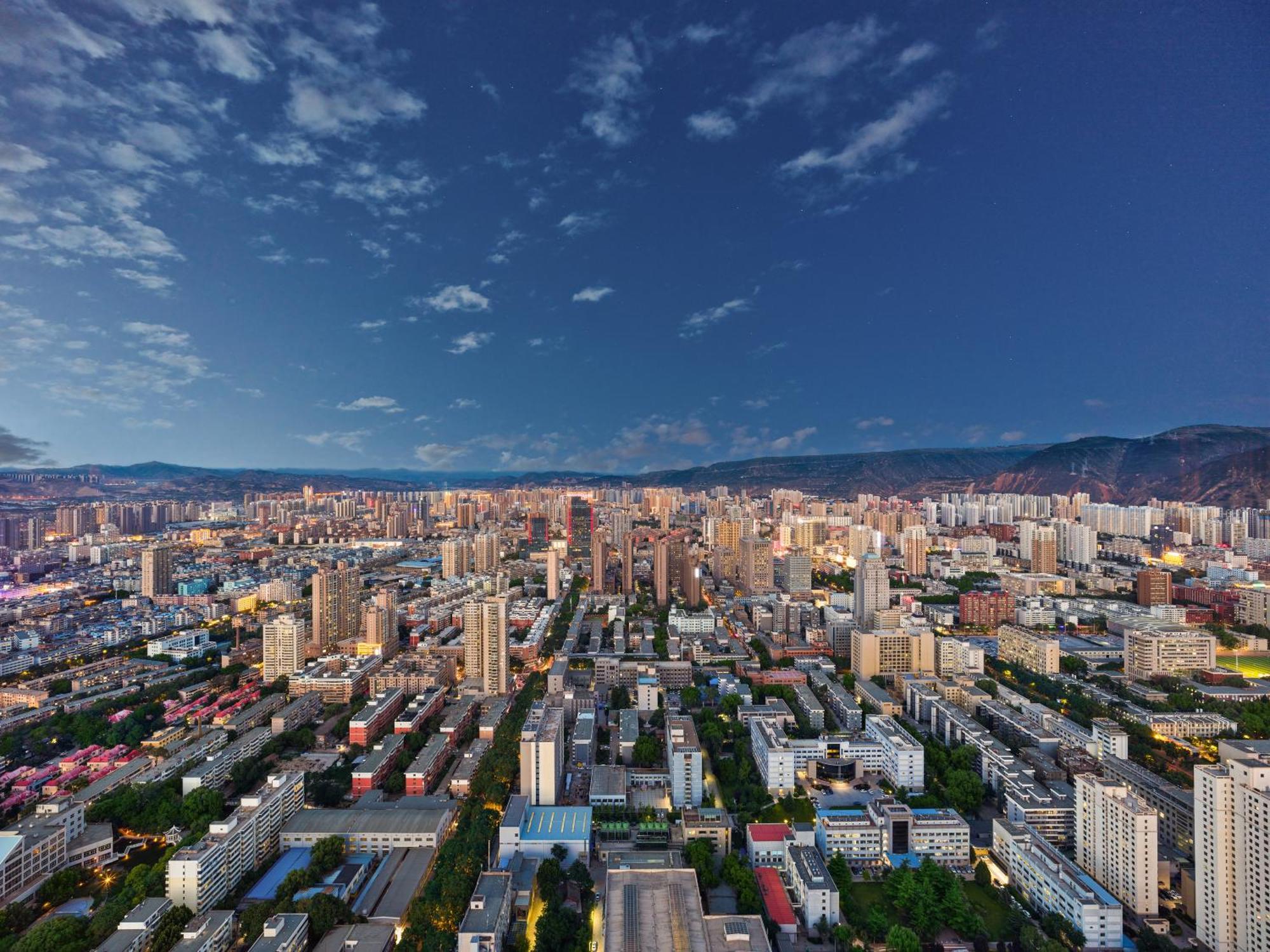 Hilton Lanzhou City Center Dış mekan fotoğraf